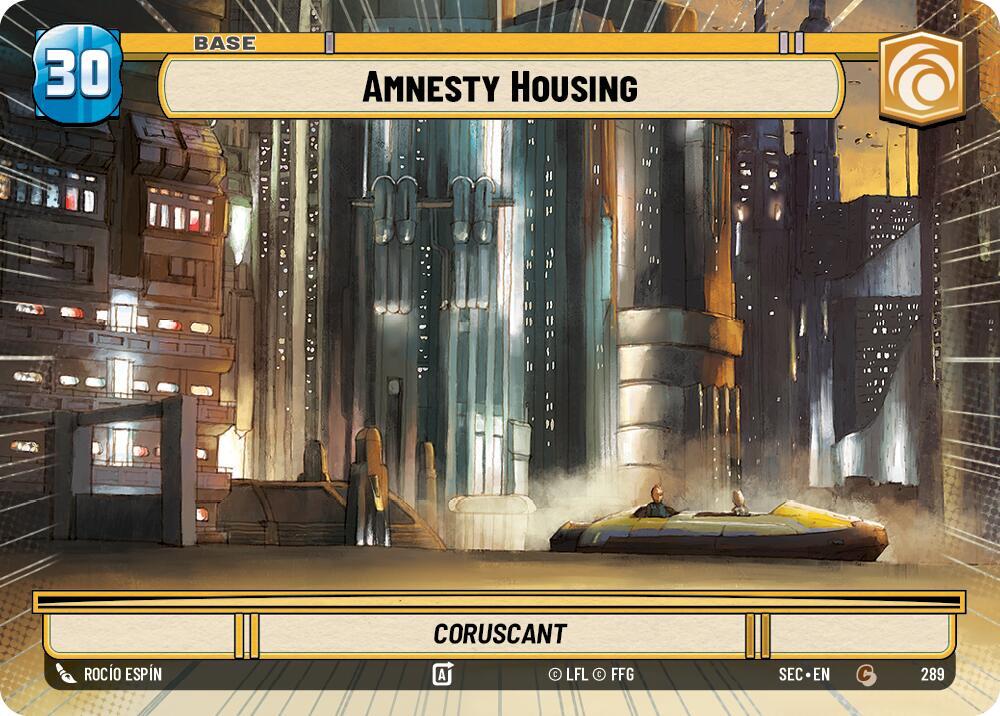 Star Wars Unlimited Secrets of Power Amnesty Housing // Spy (Hyperspace) 289 // T03/T04 Common Near Mint