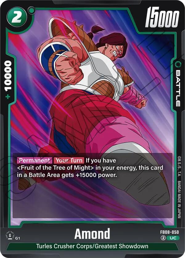 Dragon Ball Super: Fusion World Saiyan's Pride Amond FB08-050 Uncommon Near Mint