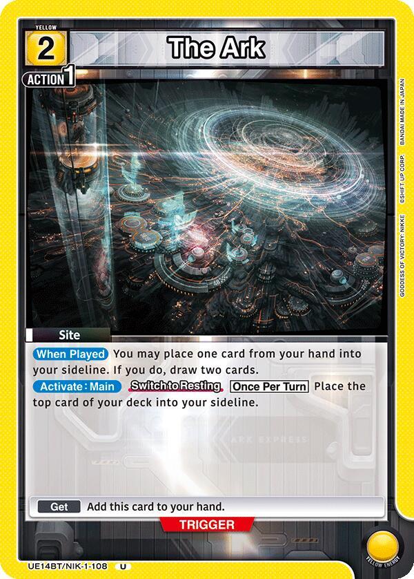Union Arena UE14BT: GODDESS OF VICTORY: NIKKE The Ark UE14BT/NIK-1-108 Uncommon Near Mint