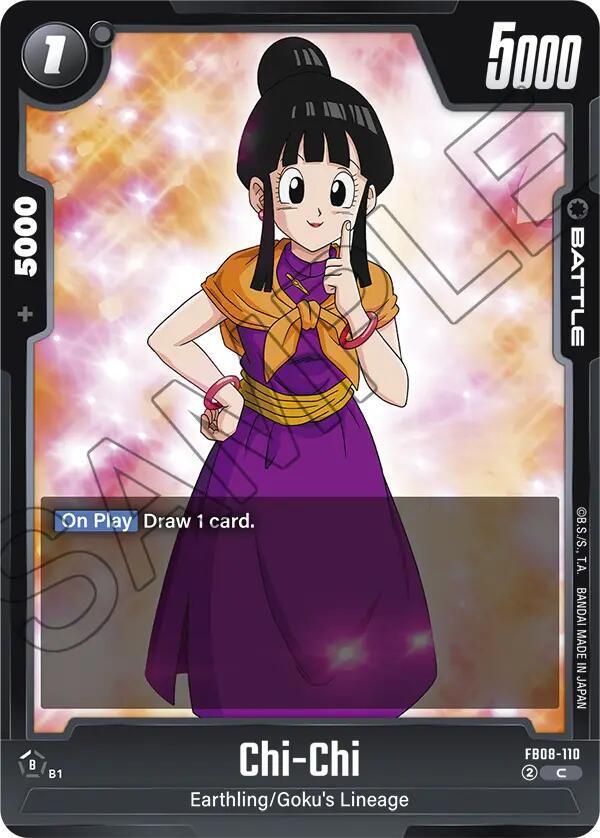 Dragon Ball Super: Fusion World Saiyan's Pride Chi-Chi FB08-110 Common Near Mint
