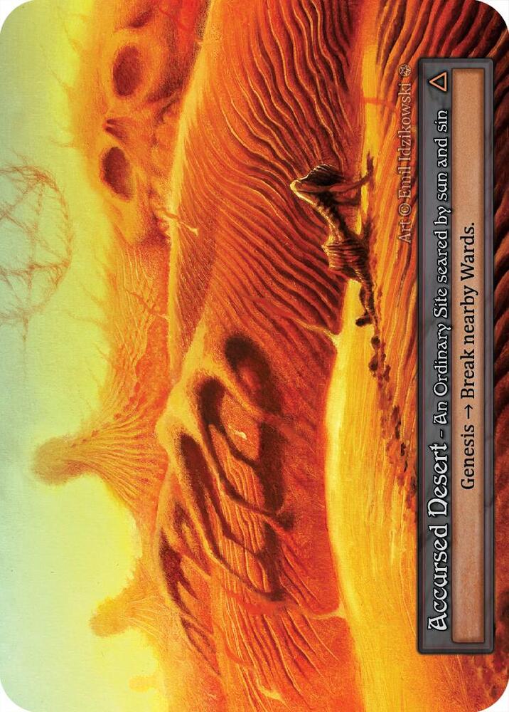 Sorcery: Contested Realm Gothic Accursed Desert Ordinary Near Mint