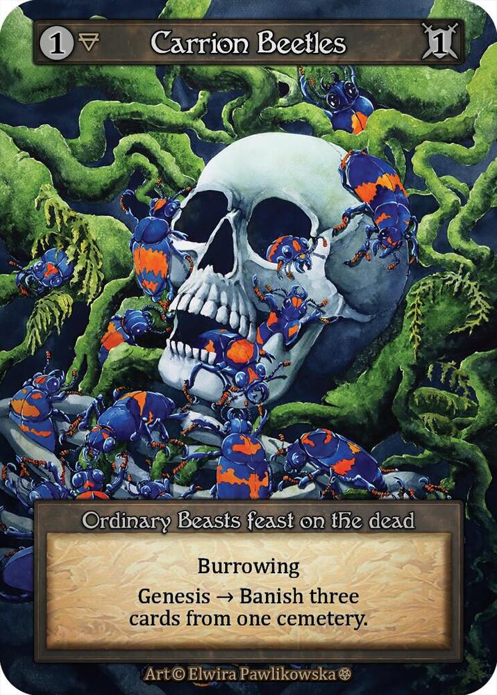 Sorcery: Contested Realm Gothic Carrion Beetles Ordinary Near Mint