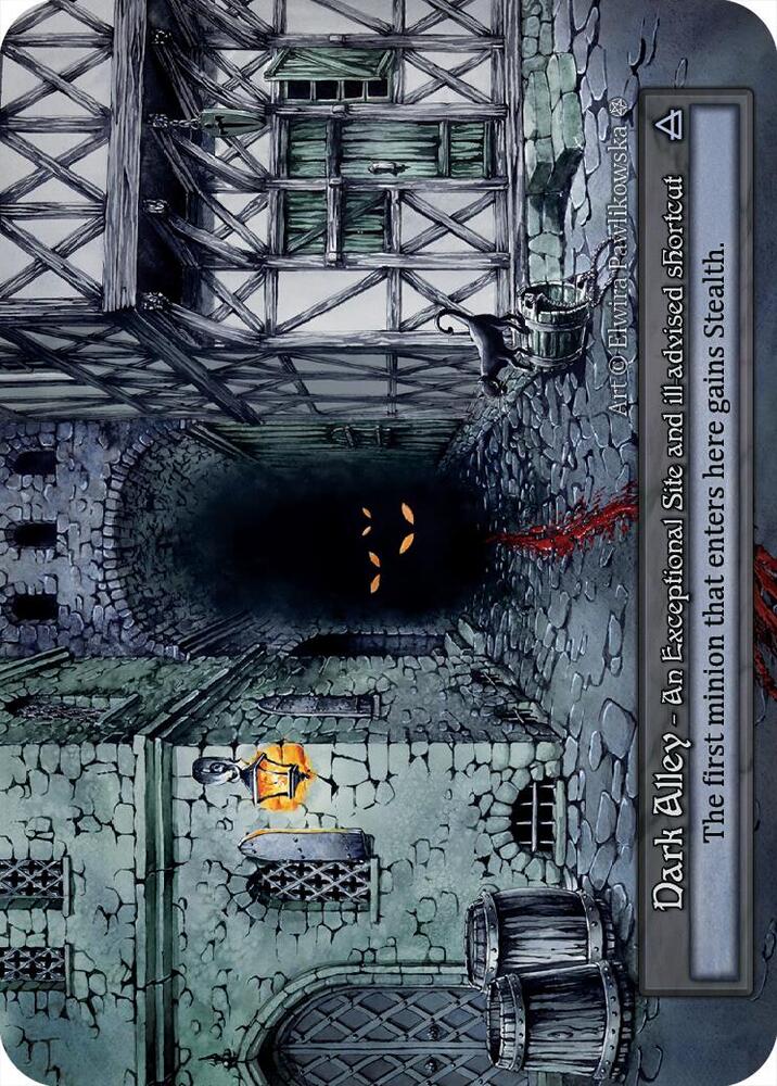 Sorcery: Contested Realm Gothic Dark Alley Exceptional Near Mint