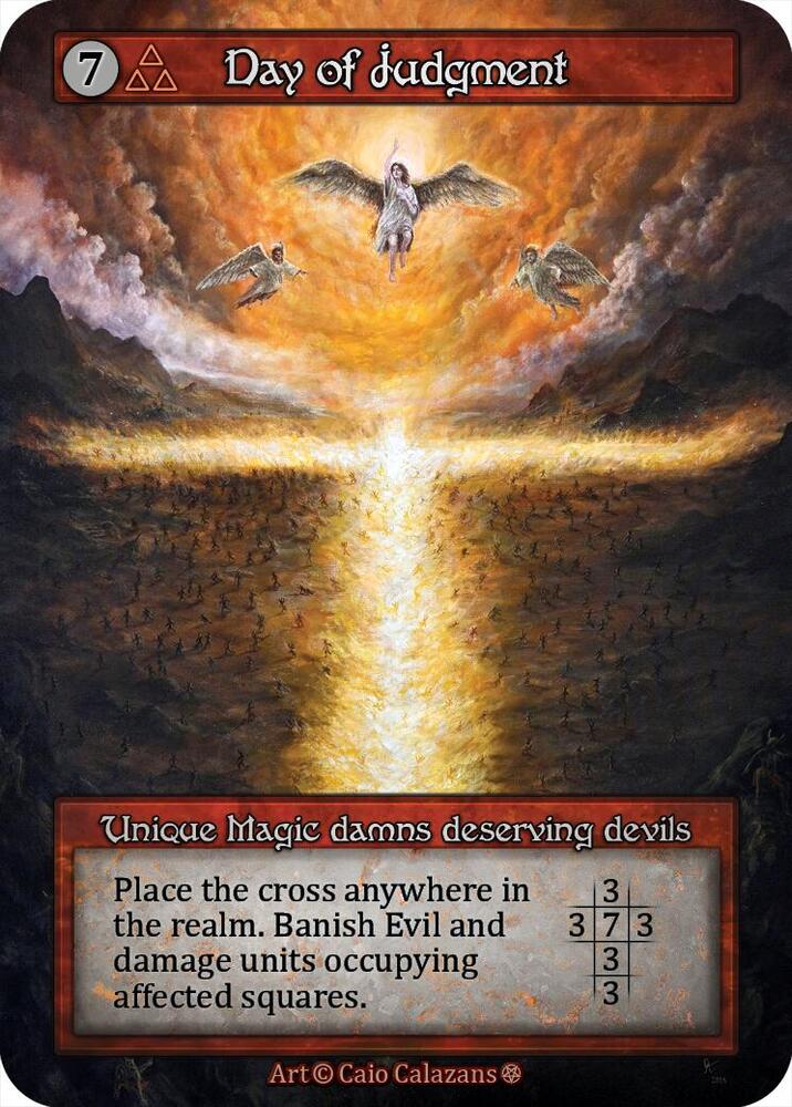 Sorcery: Contested Realm Gothic Day of Judgment Unique Near Mint