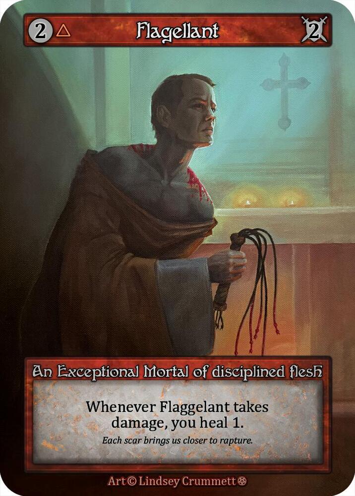 Sorcery: Contested Realm Gothic Flagellant Exceptional Near Mint