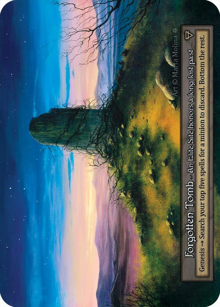 Sorcery: Contested Realm Gothic Forgotten Tomb Elite Near Mint