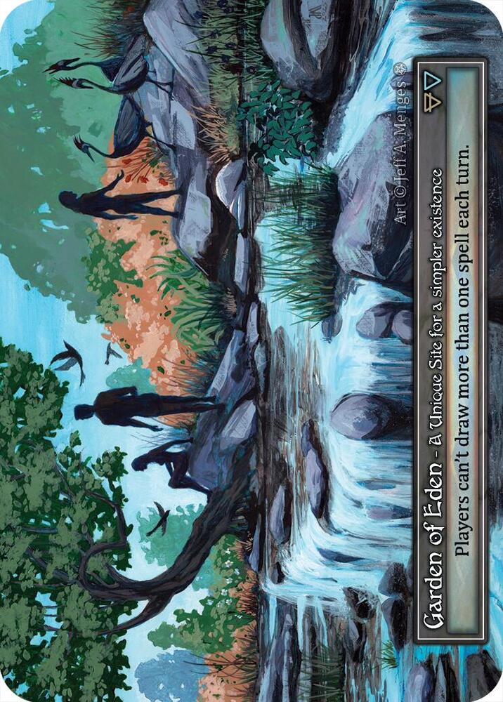 Sorcery: Contested Realm Gothic Garden of Eden (Foil) Unique Near Mint Foil