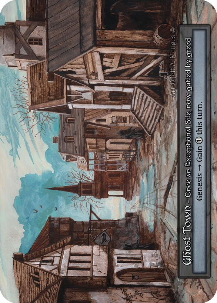 Sorcery: Contested Realm Gothic Ghost Town Exceptional Near Mint