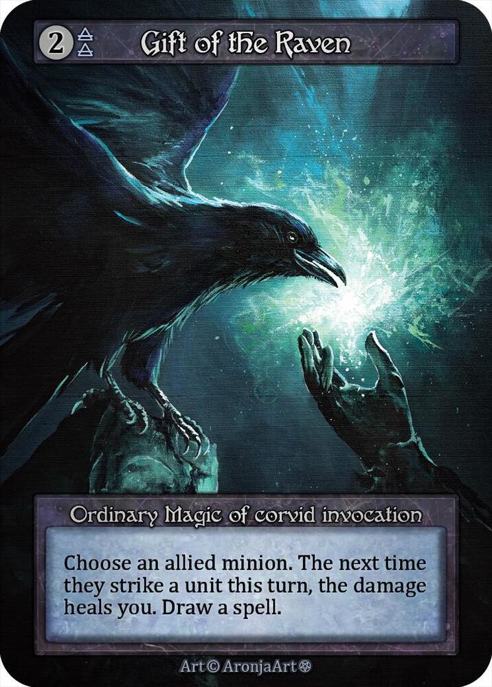 Sorcery: Contested Realm Gothic Gift of the Raven Ordinary Near Mint
