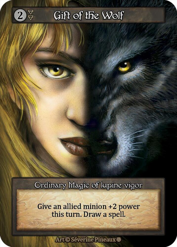 Sorcery: Contested Realm Gothic Gift of the Wolf Ordinary Near Mint