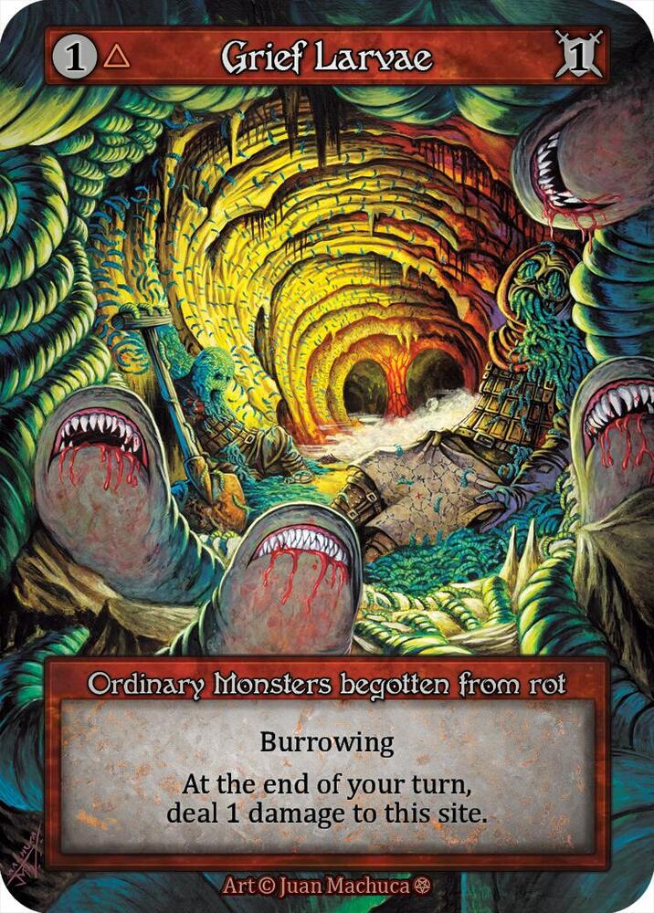 Sorcery: Contested Realm Gothic Grief Larvae Ordinary Near Mint