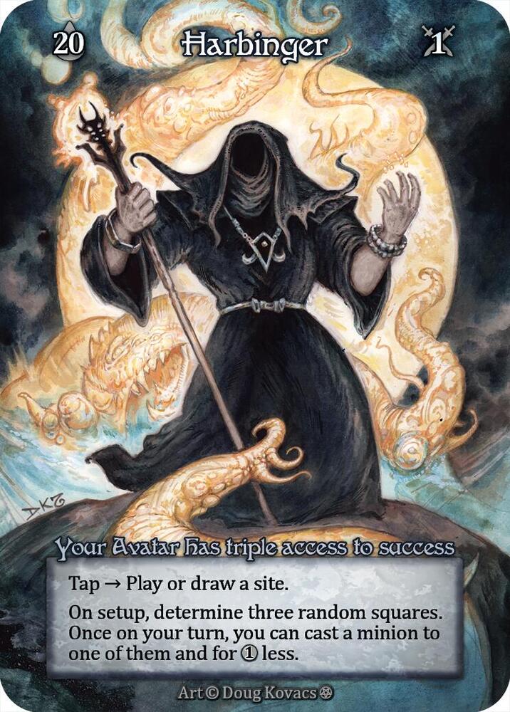 Sorcery: Contested Realm Gothic Harbinger Near Mint