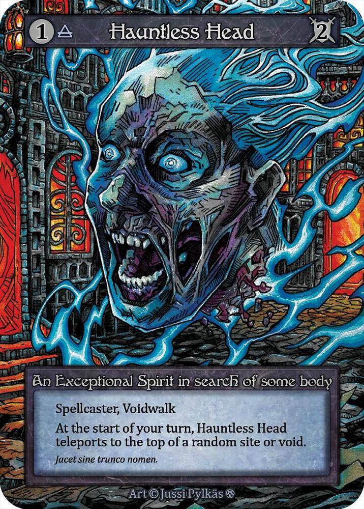 Sorcery: Contested Realm Gothic Hauntless Head Exceptional Near Mint