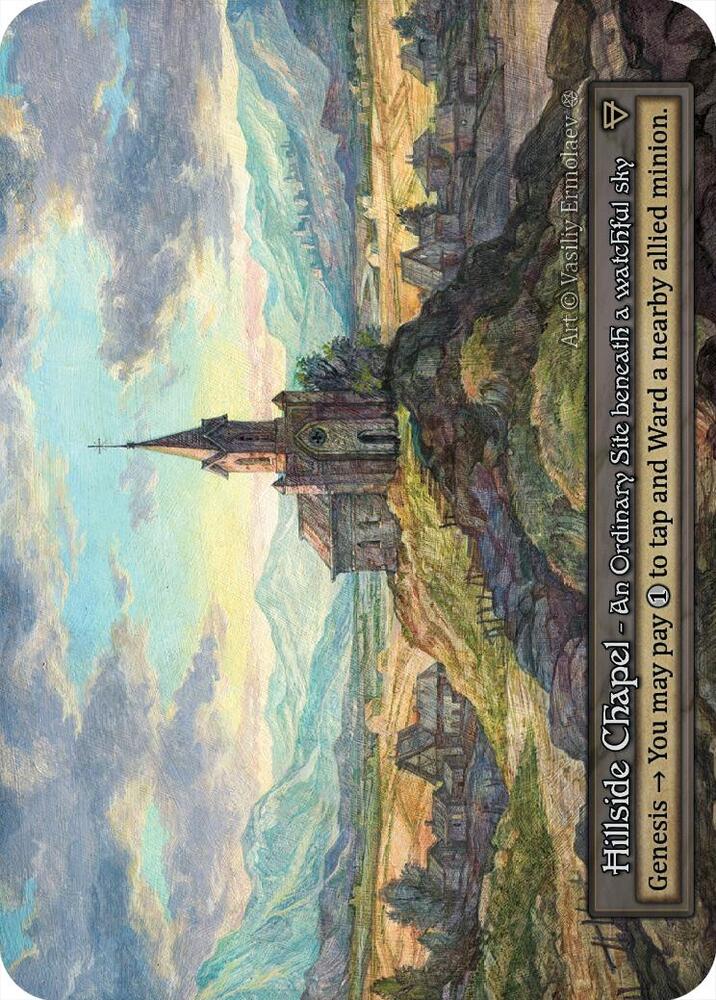 Sorcery: Contested Realm Gothic Hillside Chapel Ordinary Near Mint