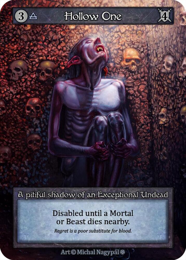 Sorcery: Contested Realm Gothic Hollow One Exceptional Near Mint