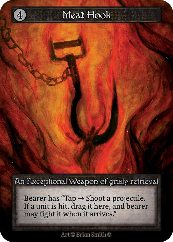 Sorcery: Contested Realm Gothic Meat Hook Exceptional Near Mint