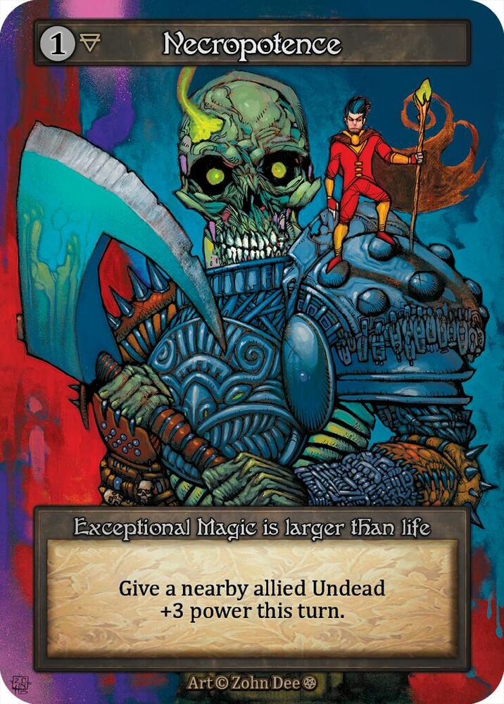 Sorcery: Contested Realm Gothic Necropotence Exceptional Near Mint