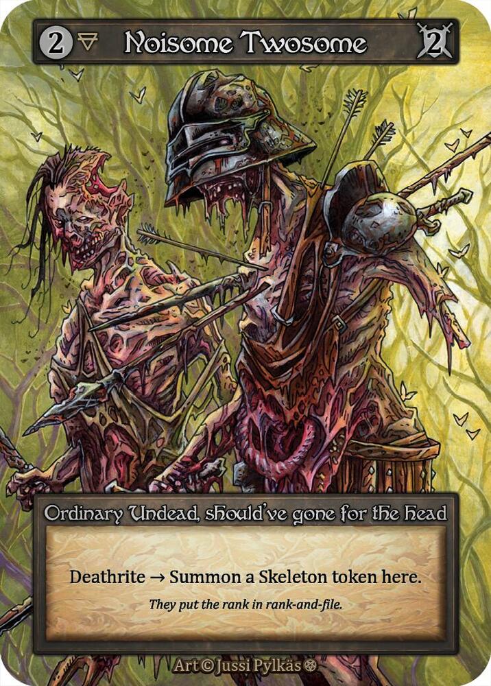 Sorcery: Contested Realm Gothic Noisome Twosome Ordinary Near Mint