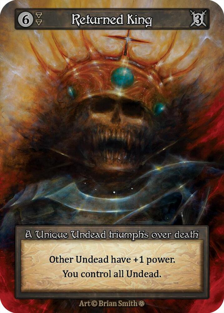 Sorcery Contested Realm Gothic Returned King Unique Near Mint