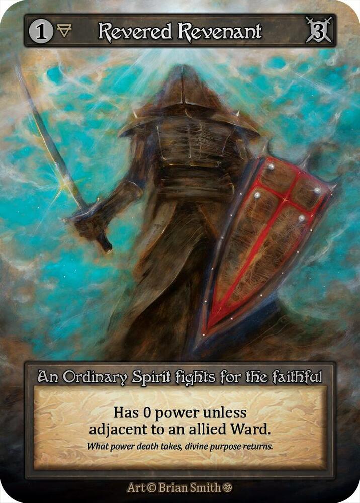 Sorcery: Contested Realm Gothic Revered Revenant Ordinary Near Mint