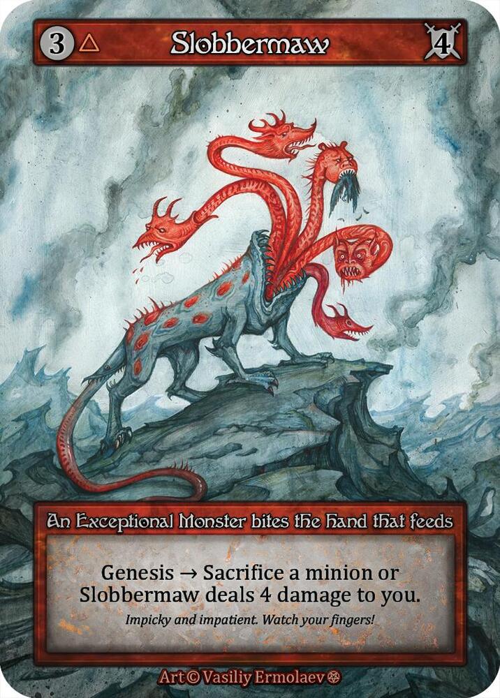 Sorcery: Contested Realm Gothic Slobbermaw Exceptional Near Mint