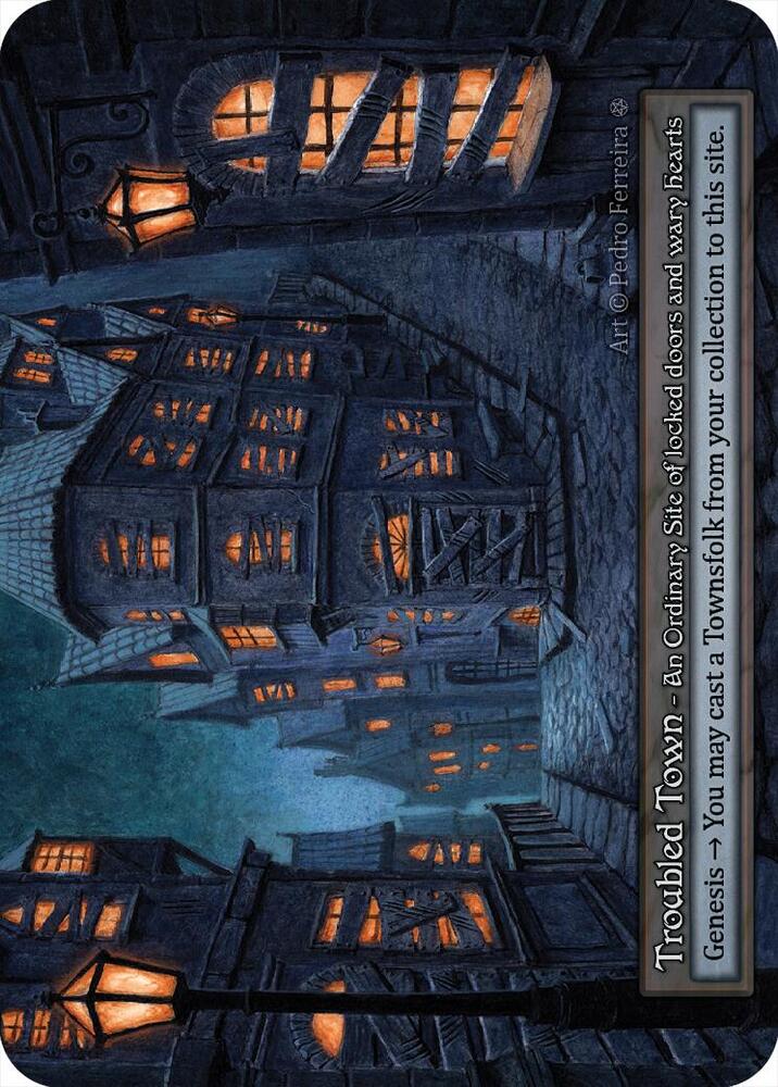 Sorcery: Contested Realm Gothic Troubled Town Ordinary Near Mint