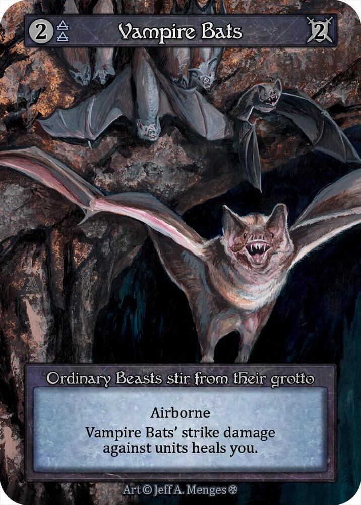 Sorcery: Contested Realm Gothic Vampire Bats Ordinary Near Mint