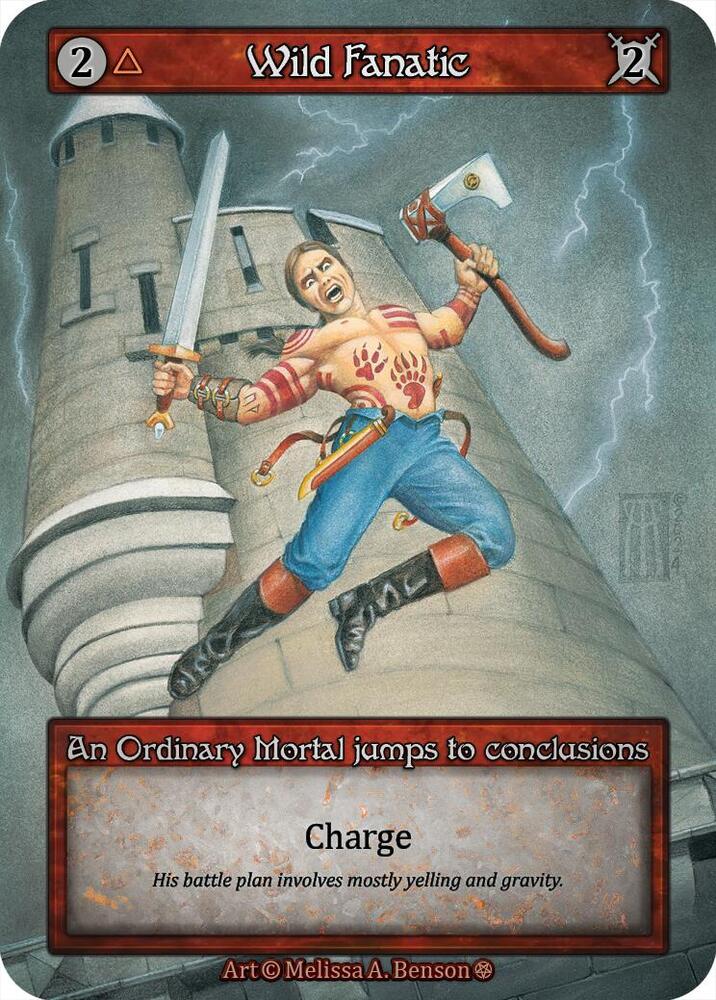 Sorcery: Contested Realm Gothic Wild Fanatic Ordinary Near Mint