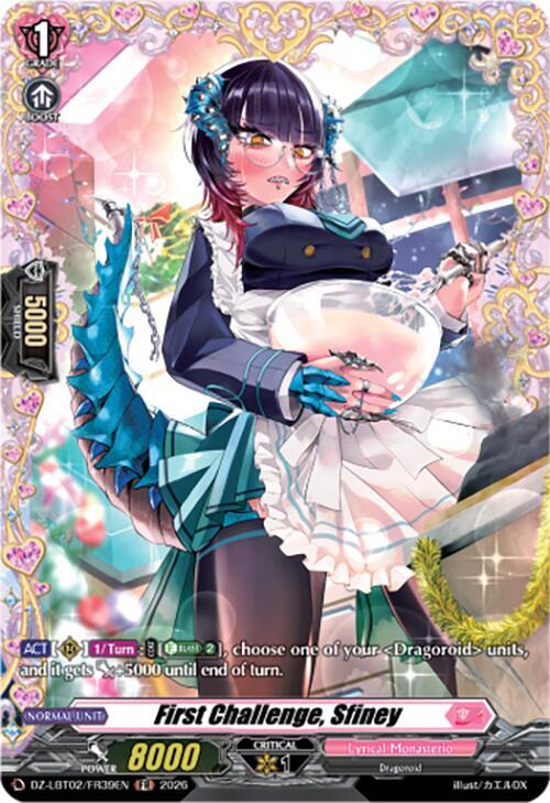 Cardfight Vanguard DZ-LBT02: Lyrical Monasterio Season of Wonders First Challenge, Sfiney (FR) DZ-LBT02/FR39EN Frame Rare Near Mint
