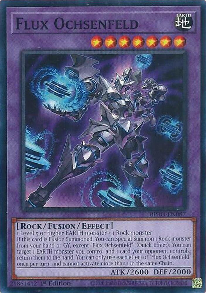 YuGiOh Burst Protocol Flux Ochsenfeld BPRO-EN087 Common Near Mint 1st Edition