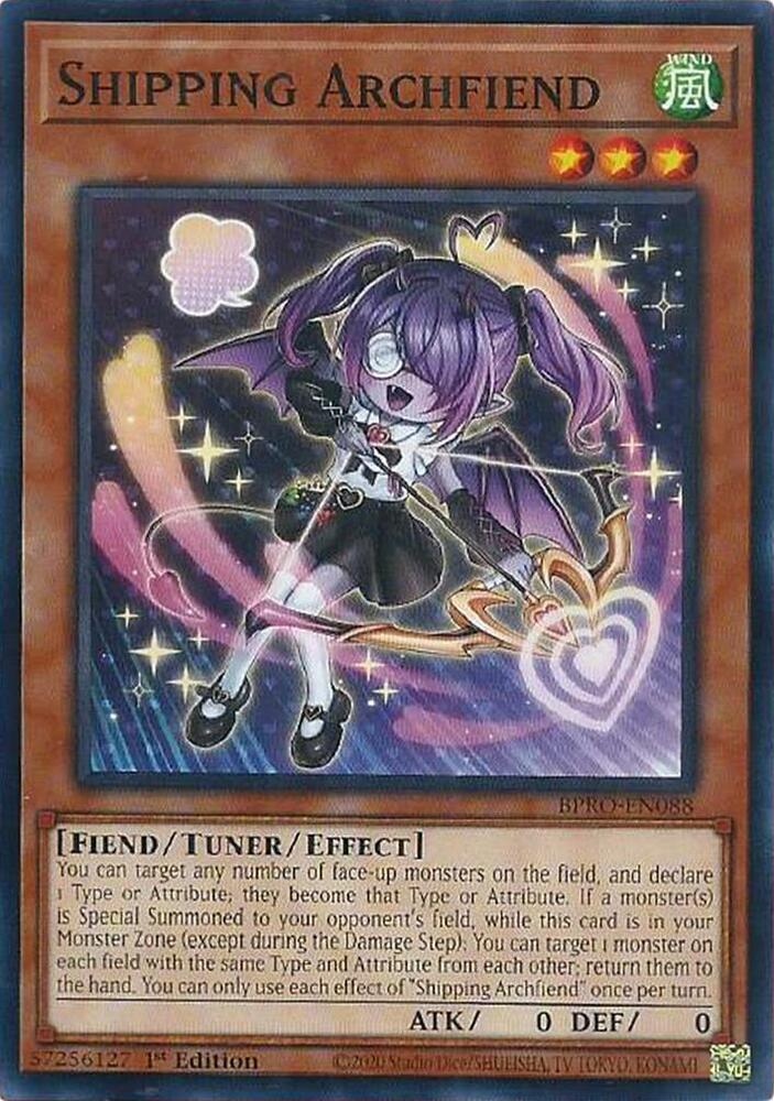 YuGiOh Burst Protocol Shipping Archfiend BPRO-EN088 Common Near Mint 1st Edition