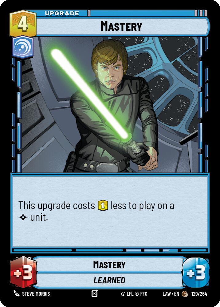 Star Wars: Unlimited A Lawless Time Mastery 129/264 Common Near Mint