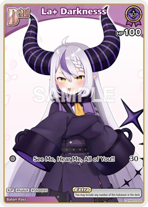 hololive OFFICIAL CARD GAME Curious Universe La+ Darknesss (C) (hBP04-054) hBP04-054 Common Near Mint