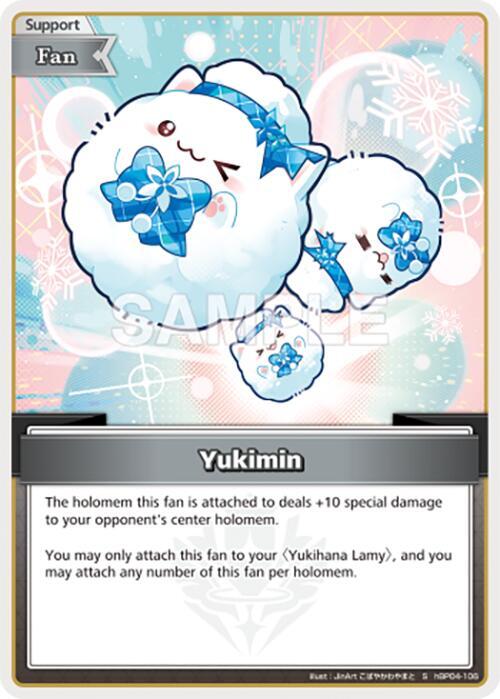 hololive OFFICIAL CARD GAME Curious Universe Yukimin (U) hBP04-106 Uncommon Near Mint