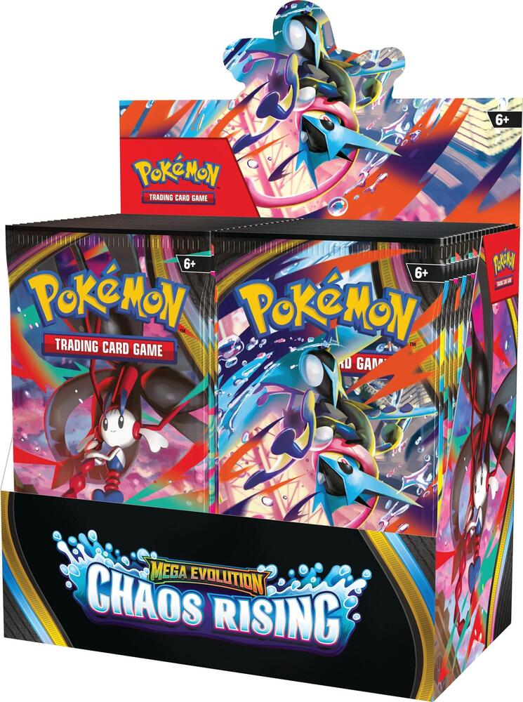Pokemon TCG: Mega Evolution - Chaos Rising Booster Display Box (36 Packs)
