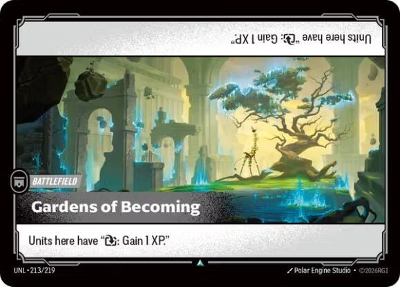 Riftbound: League of Legends Trading Card Game Unleashed Gardens of Becoming 213/219 Uncommon Near Mint