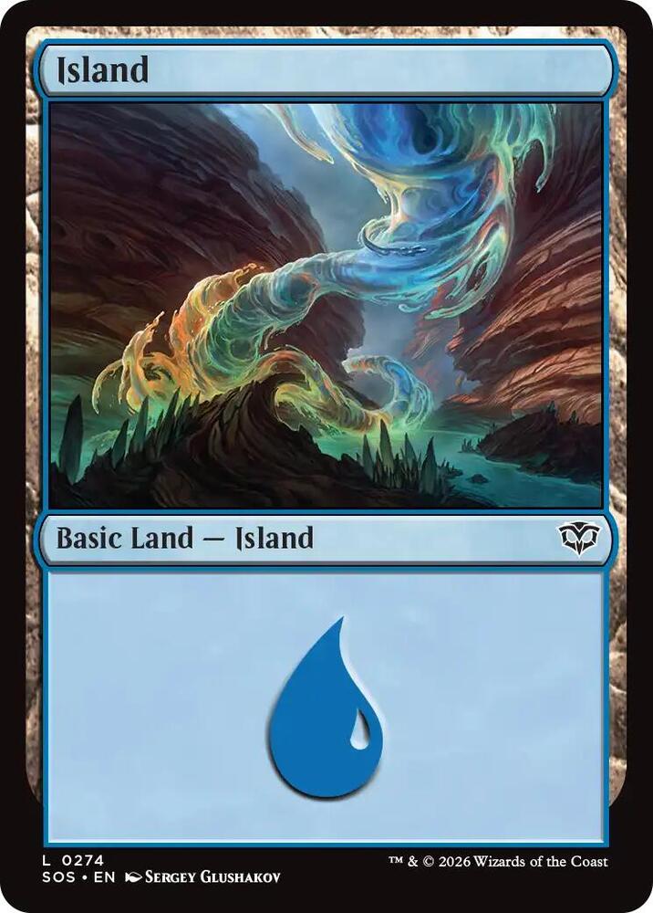 Magic: The Gathering Secrets of Strixhaven Island (0274) 274 L Near Mint
