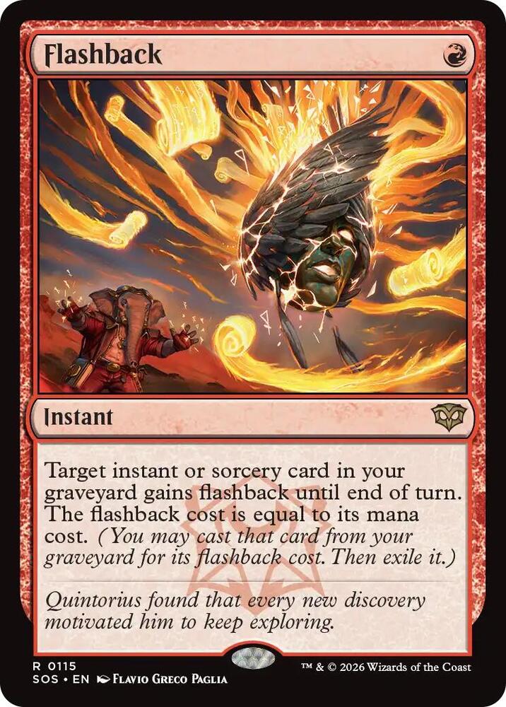 Magic: The Gathering Secrets of Strixhaven Flashback 115 R Near Mint (Italian)