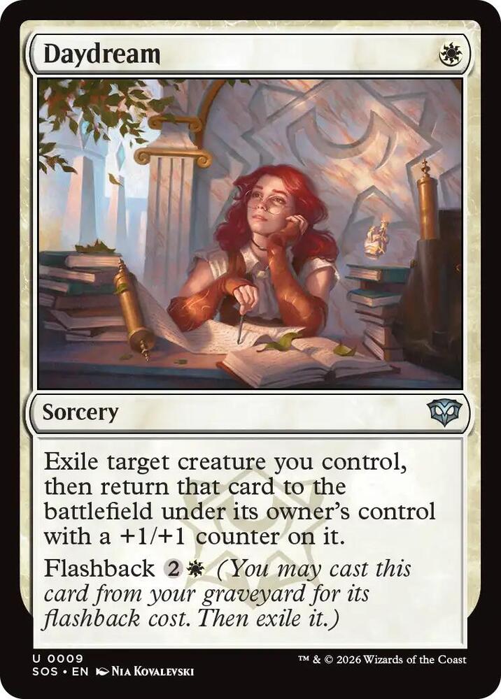Magic: The Gathering Secrets of Strixhaven Daydream 9 U Near Mint (French)
