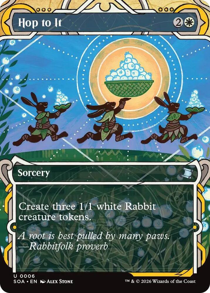 Magic: The Gathering Secrets of Strixhaven: Mystical Archive Hop to It 6 U Near Mint