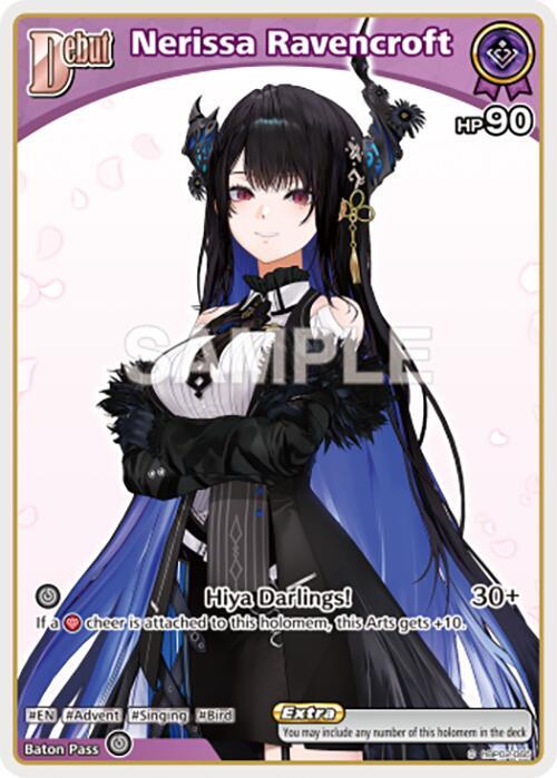 hololive OFFICIAL CARD GAME Enchant Regalia Nerissa Ravencroft (C) (hBP02-065) hBP02-065 Common Near Mint