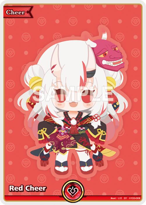 hololive OFFICIAL CARD GAME Enchant Regalia Red Cheer (SY) hY03-009 Special Yell Near Mint Foil