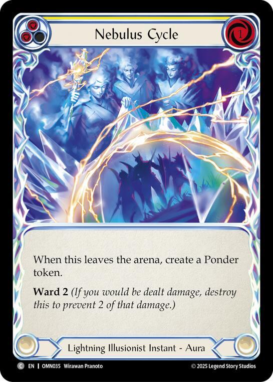 Flesh and Blood TCG Omens of the Third Age Nebulus Cycle (Yellow) #OMN035 Common Near Mint