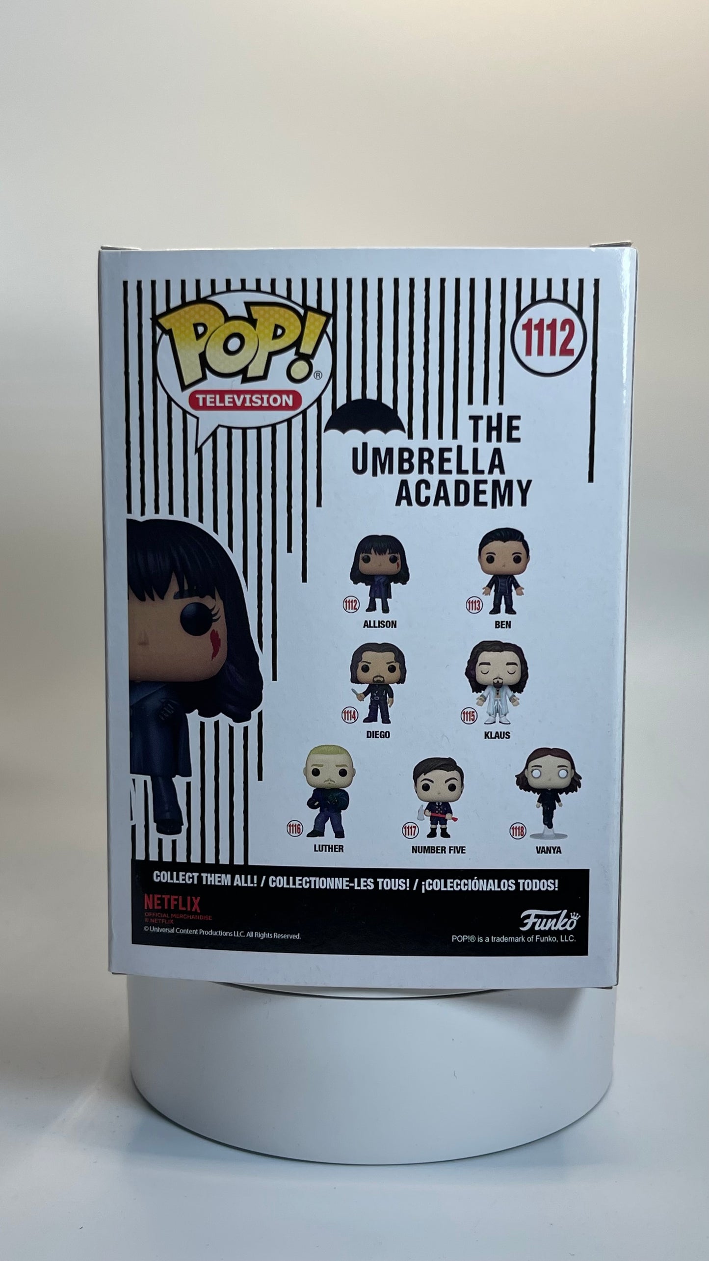 Funko Pop Television The Umbrella Academy Allison 1112