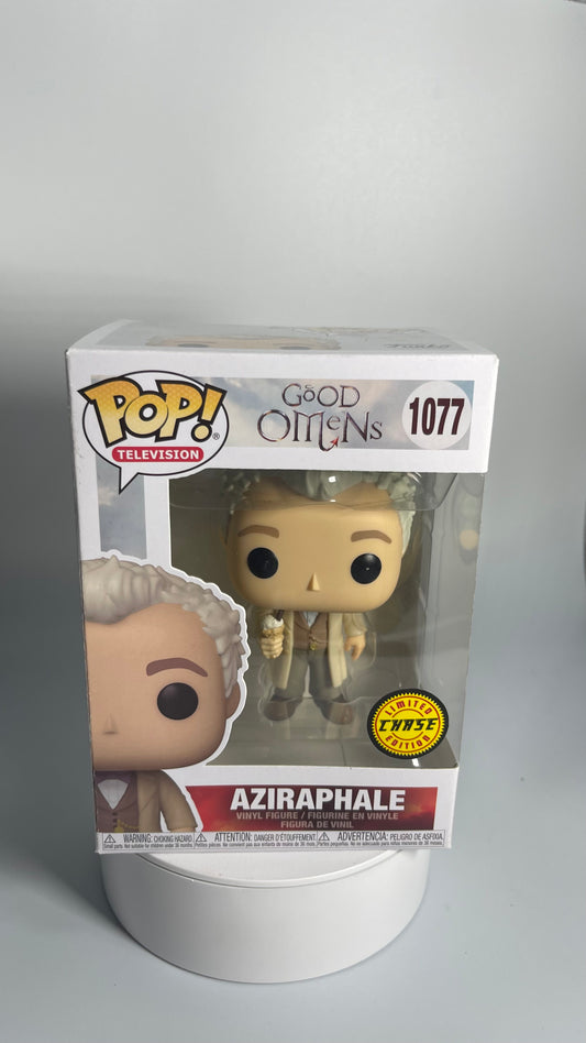 Funko Pop Television Good Omens Aziraphale Chase 1077