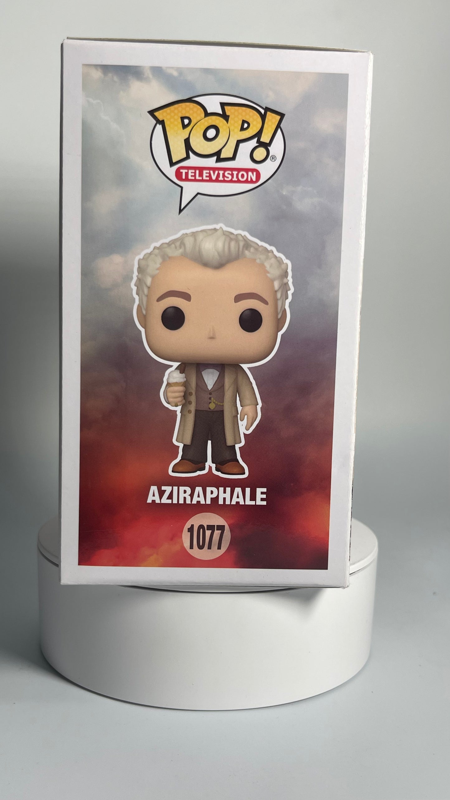 Funko Pop Television Good Omens Aziraphale Chase 1077