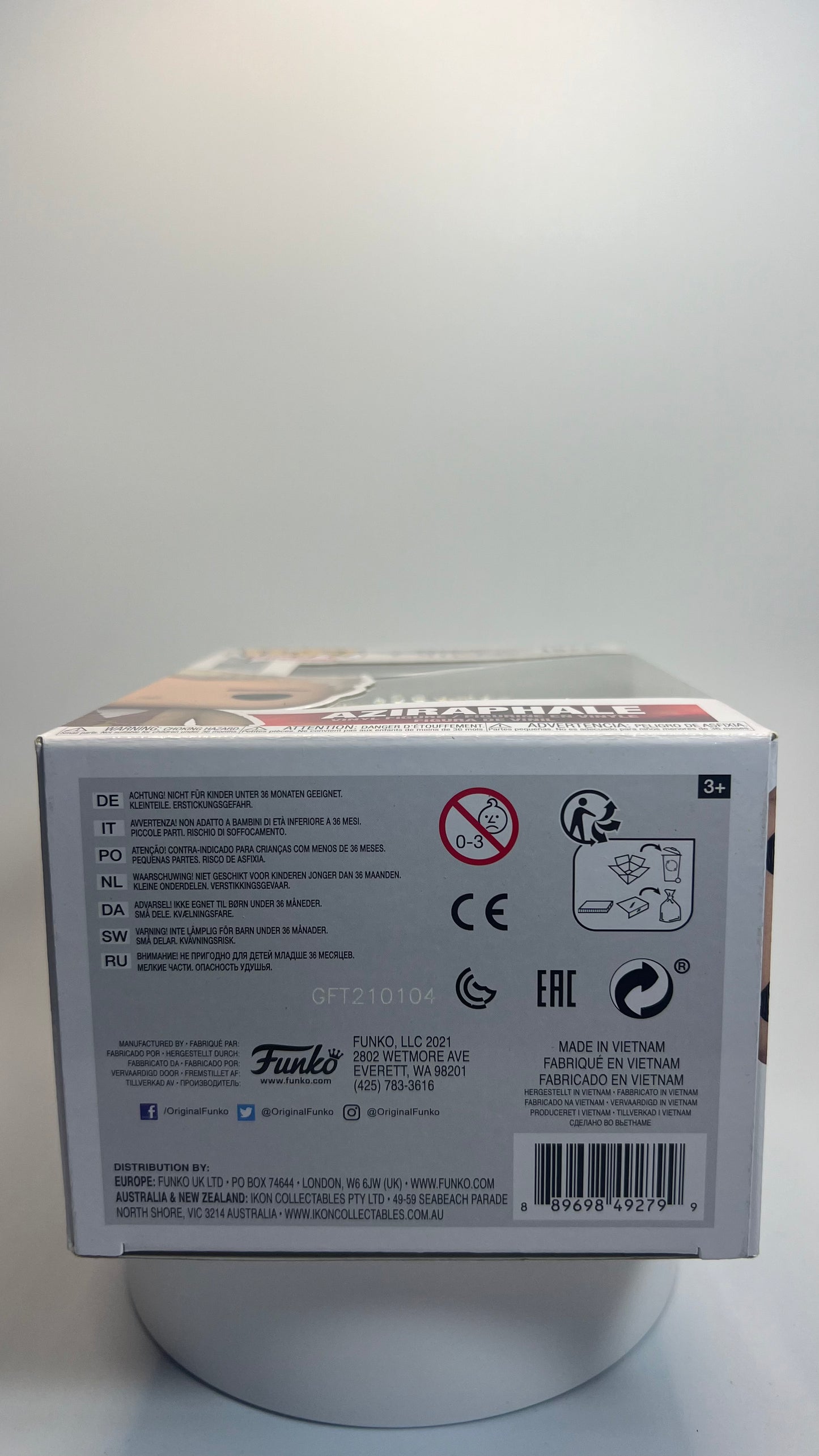 Funko Pop Television Good Omens Aziraphale 1077