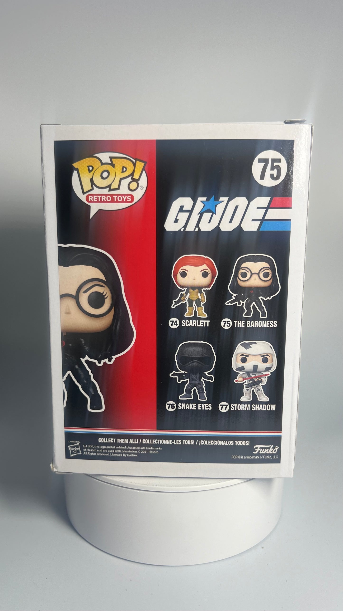 Funko Pop Retro Toys G.I. Joe The Baroness 75