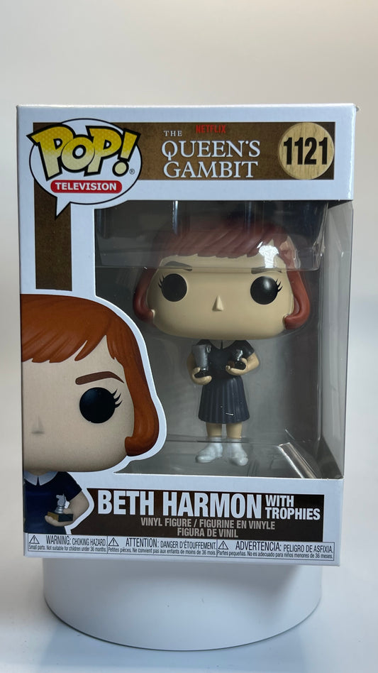 Funko Pop The Queen's Gambit Beth Harmon With Trophies 1121