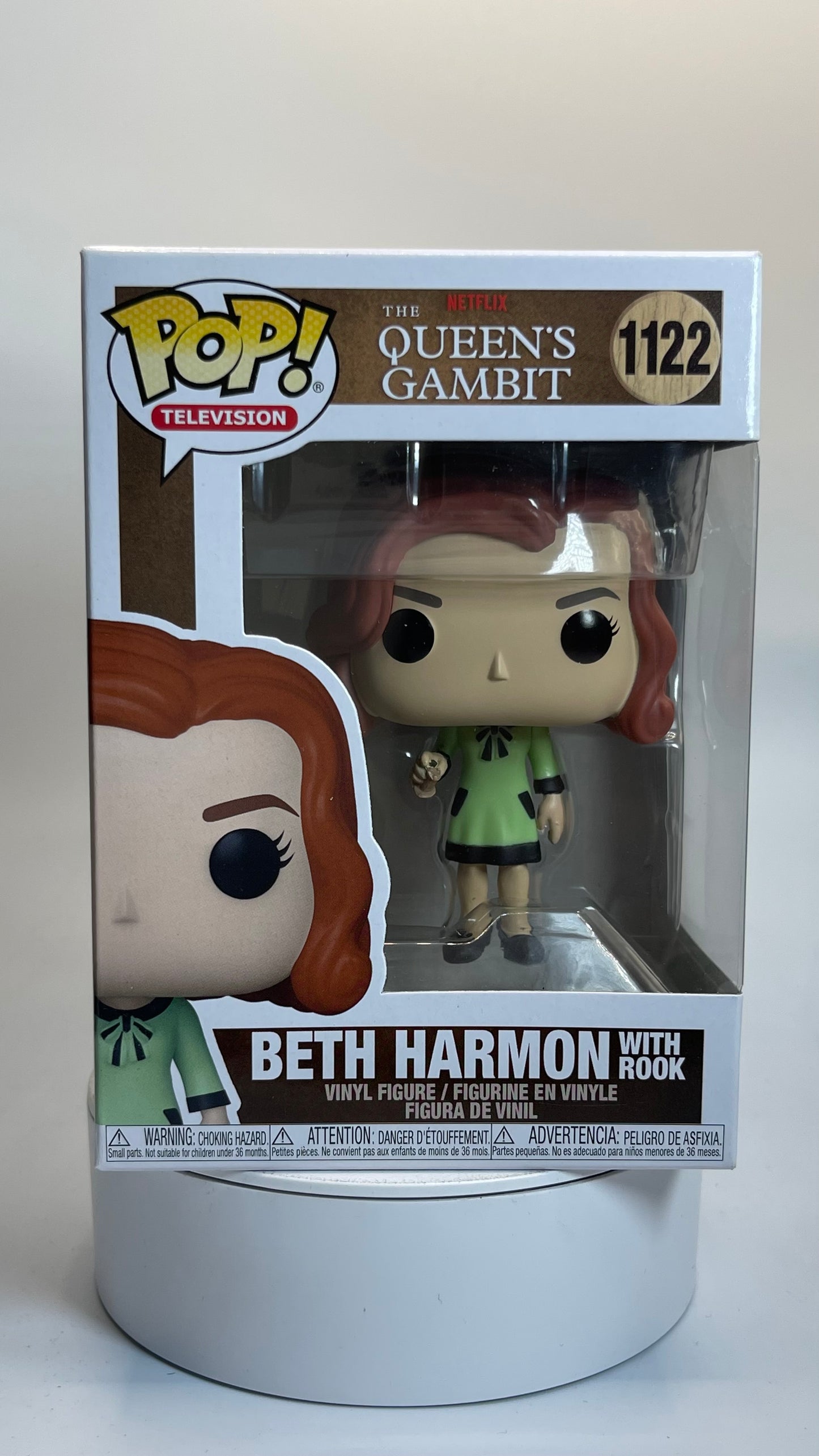 Funko Pop Television The Queen's Gambit Beth Harmon With Rook 1122